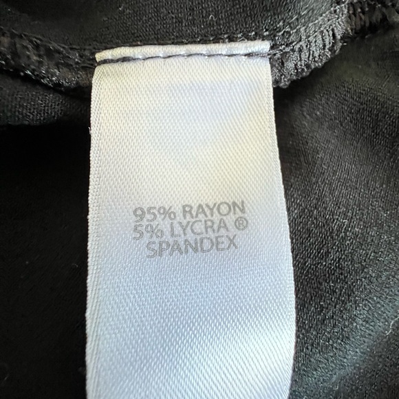 EUC J Jill Wearever Collection Wrap Style Maxi Dress; Black Havana Floral - Picture 7 of 8